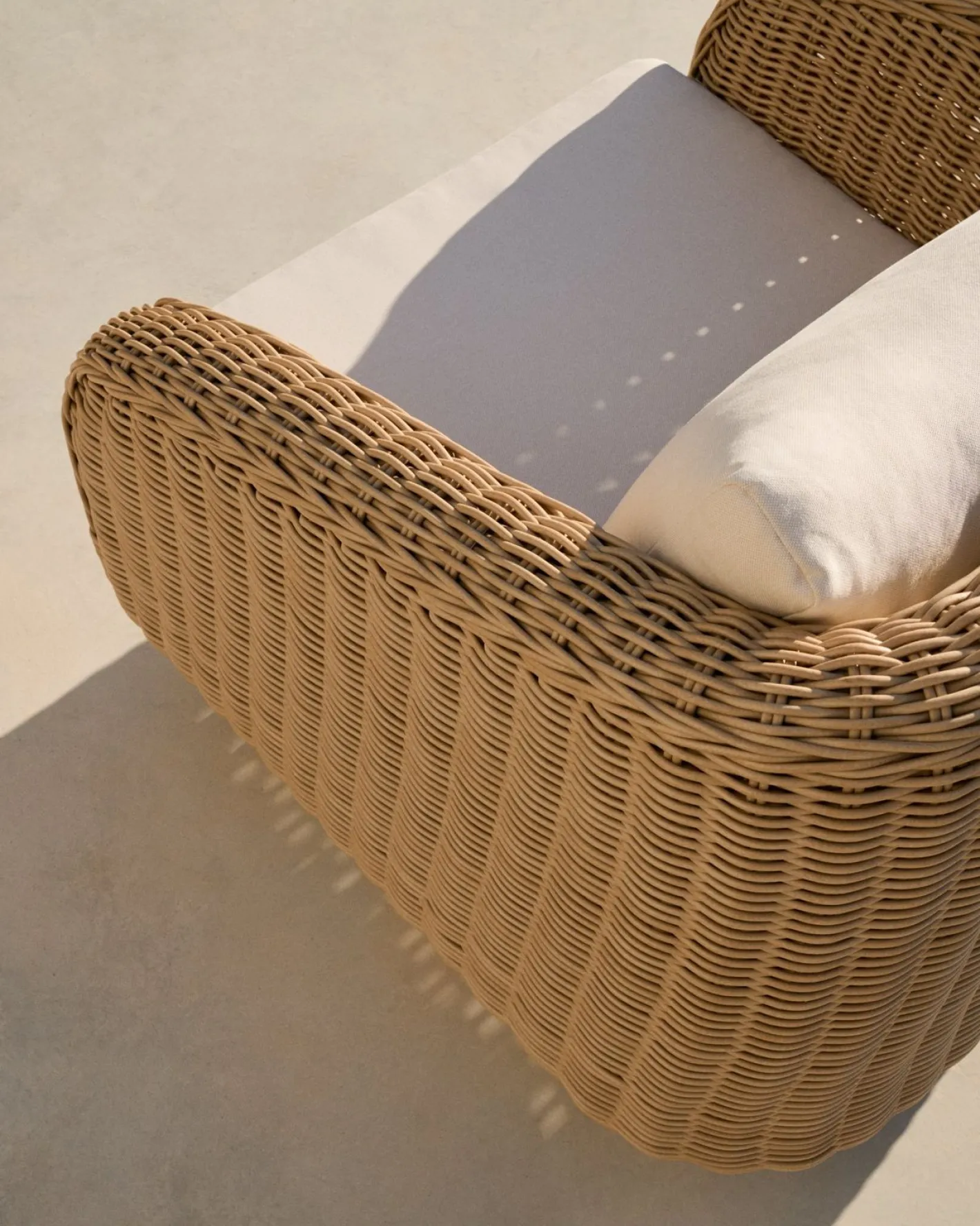 Best Kave Home Meria Tuinstoel Naturel