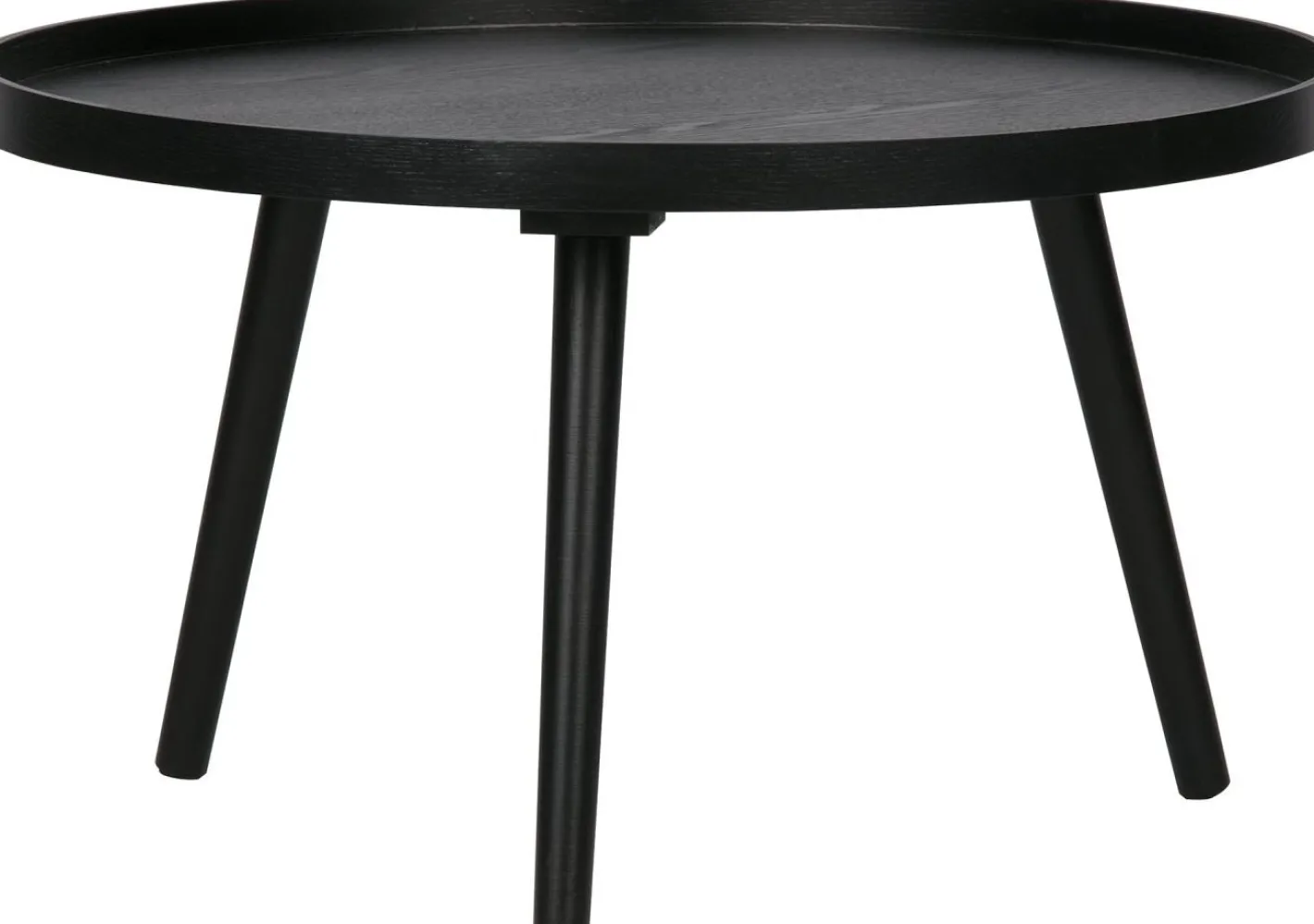 Clearance WOOOD Mesa Bijzettafel Black