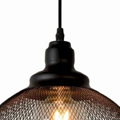 Outlet Lucide Mesh Hanglamp Zwart