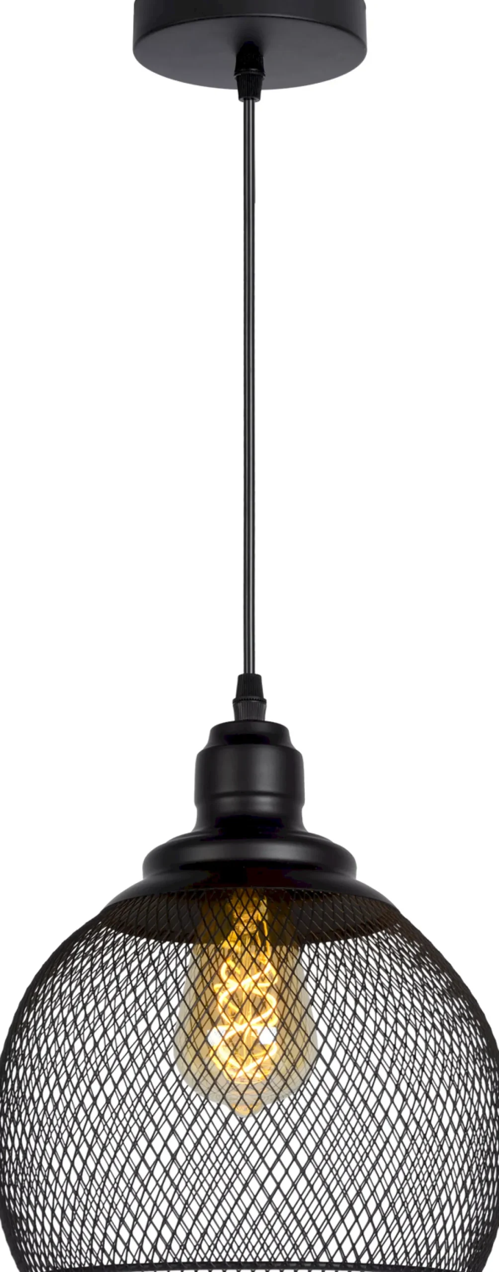 Hot Lucide Mesh Hanglamp Zwart