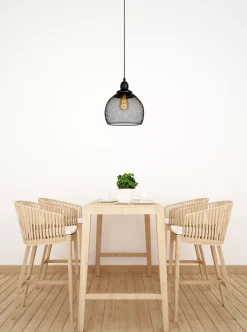 Hot Lucide Mesh Hanglamp Zwart