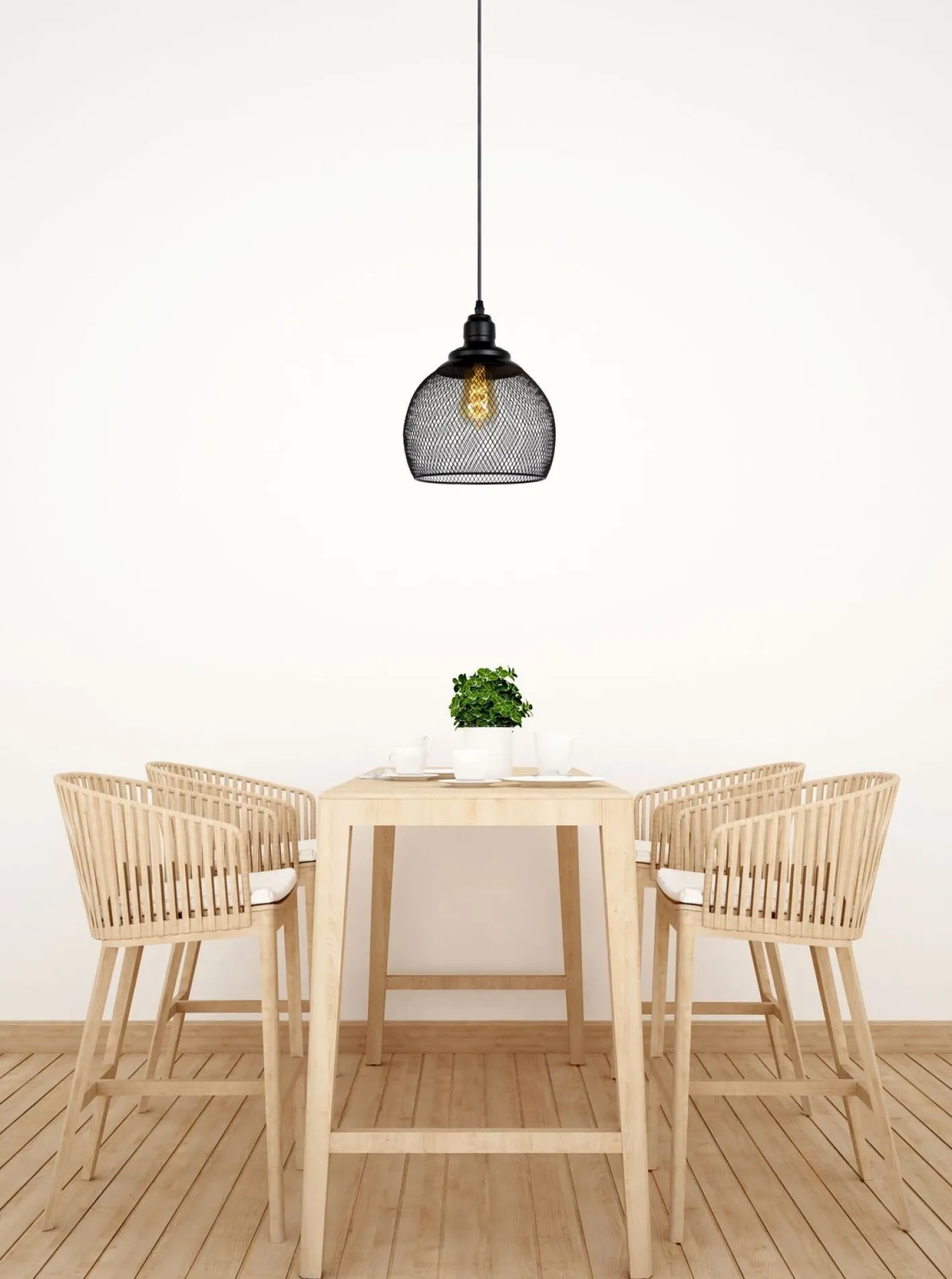 Hot Lucide Mesh Hanglamp Zwart