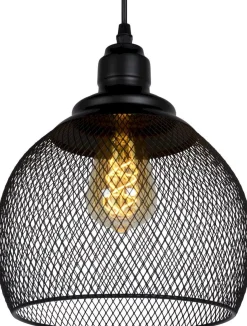 Hot Lucide Mesh Hanglamp Zwart