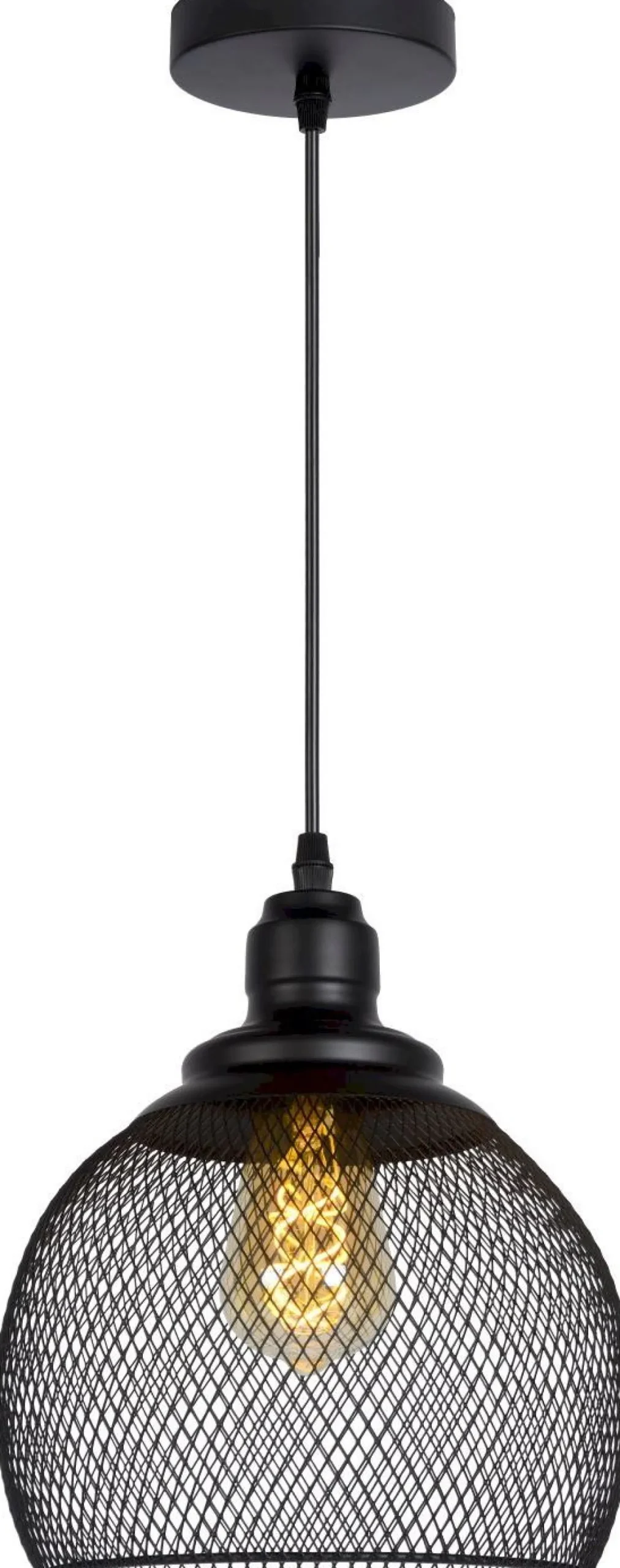Hot Lucide Mesh Hanglamp Zwart
