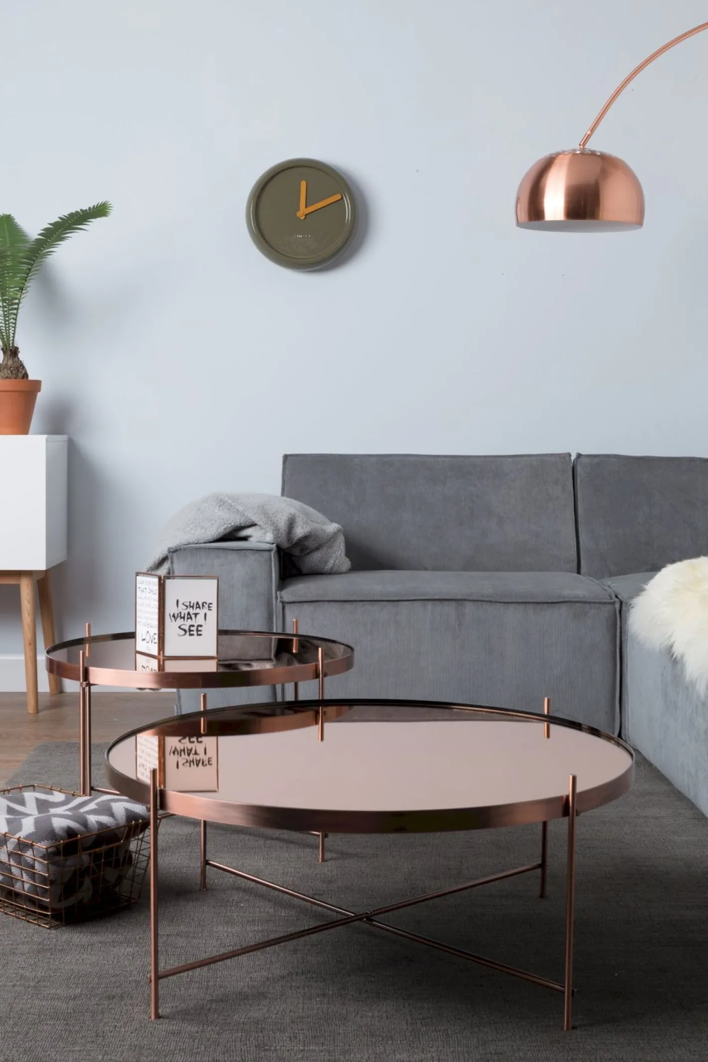 Sale Zuiver Metal Bow Vloerlamp Copper
