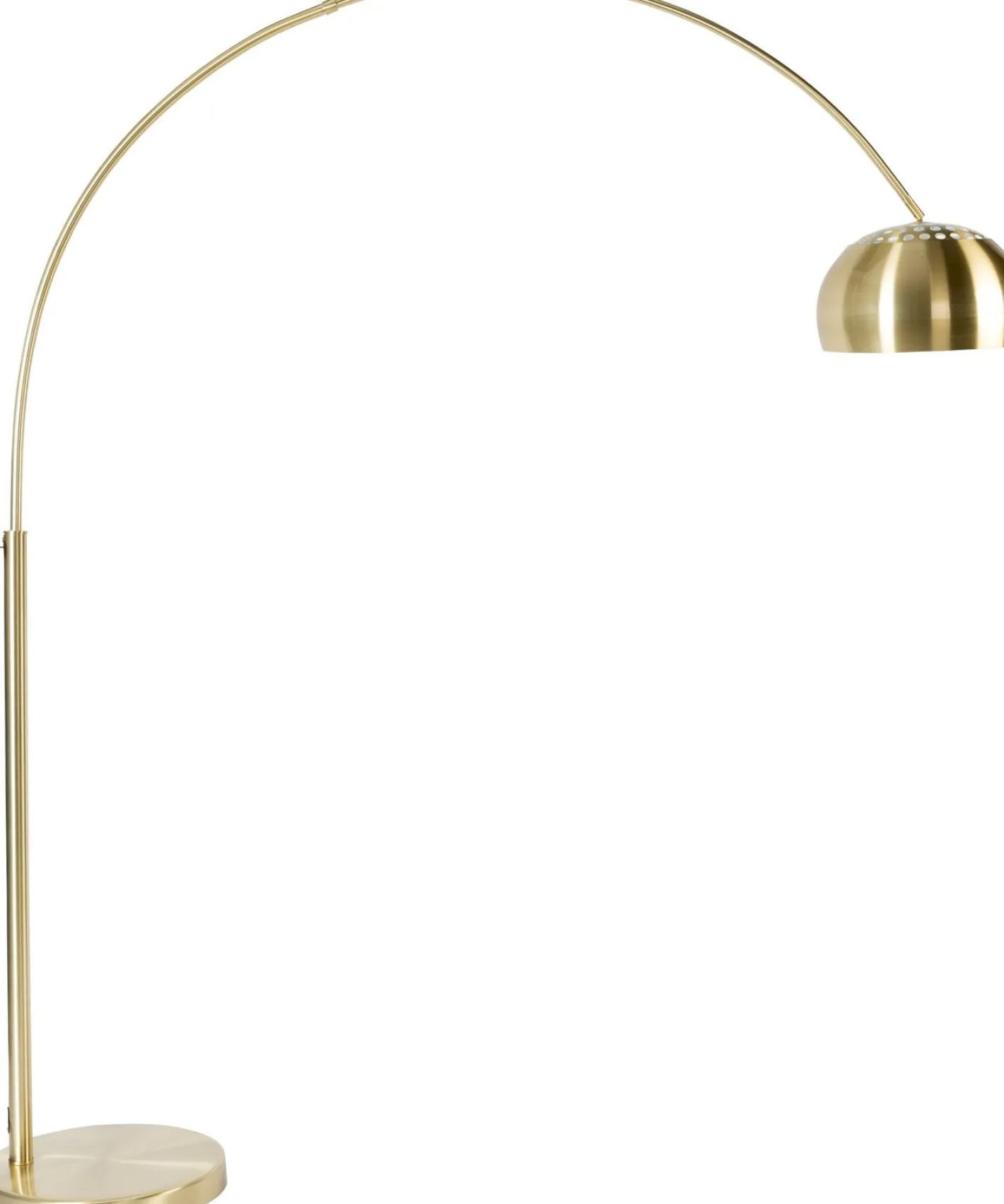 Outlet Zuiver Metal Bow Vloerlamp Brass