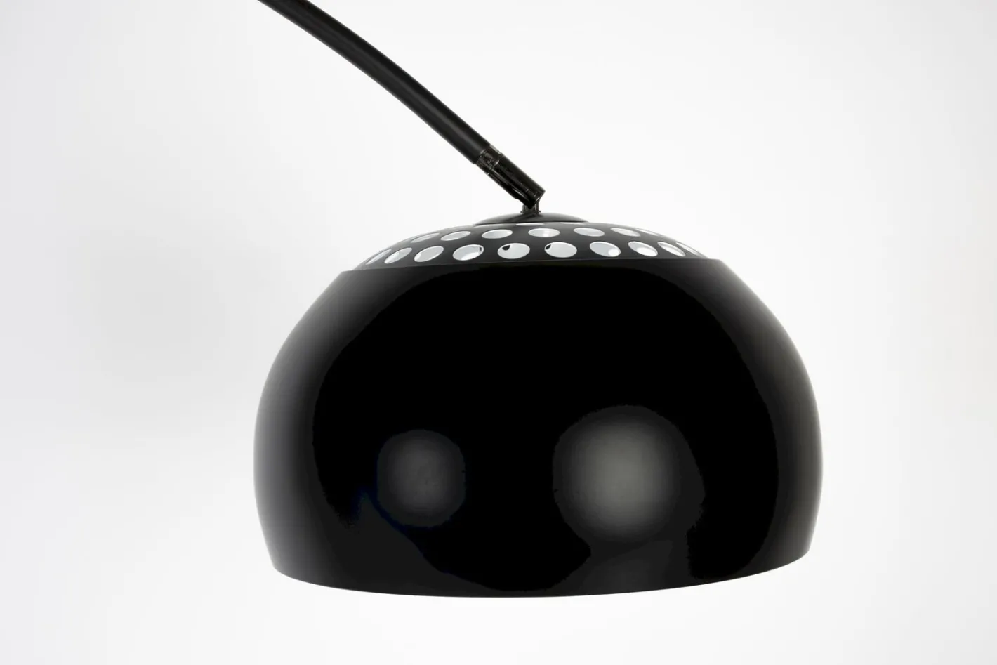 Hot Zuiver Metal Bow Vloerlamp Black