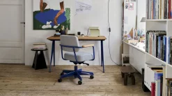 Outlet Vitra Metallique Tabouret Kruk Blue