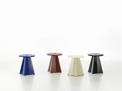 Outlet Vitra Metallique Tabouret Kruk Blue