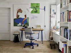 Outlet Vitra Metallique Tabouret Kruk Blue