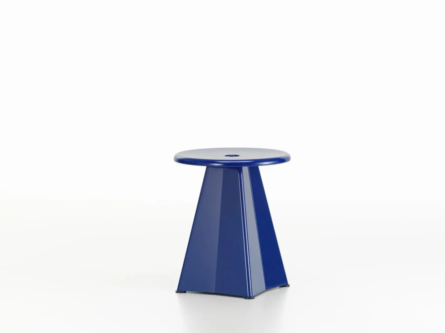 Outlet Vitra Metallique Tabouret Kruk Blue