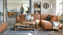 Henders en Hazel Metalo Salontafel Railway Brown