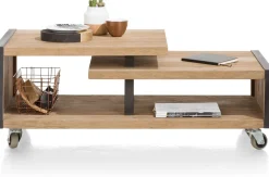 Henders en Hazel Metalo Salontafel Railway Brown