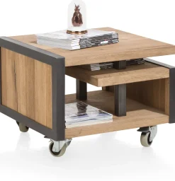 Best Henders en Hazel Metalo Bijzettafel Railway Brown
