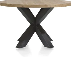 Discount Henders en Hazel Metalox Rond Eettafel Railway Brown