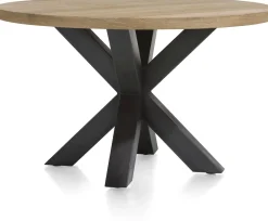 Discount Henders en Hazel Metalox Rond Eettafel Railway Brown