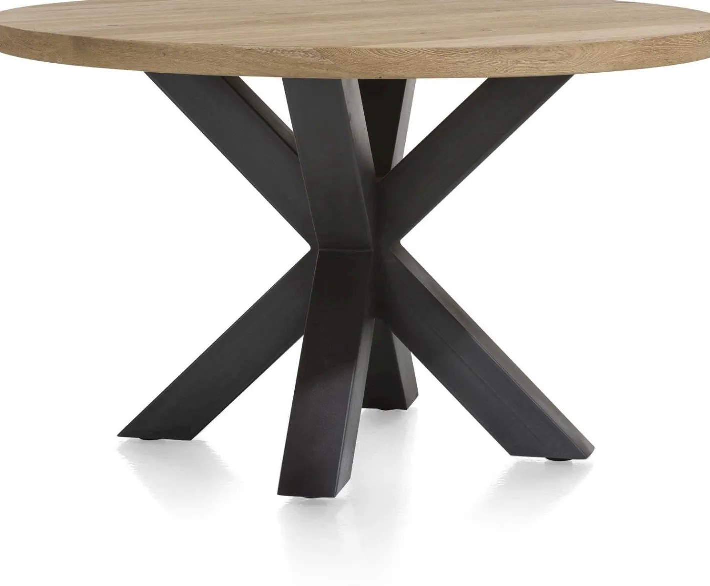 Discount Henders en Hazel Metalox Rond Eettafel Railway Brown