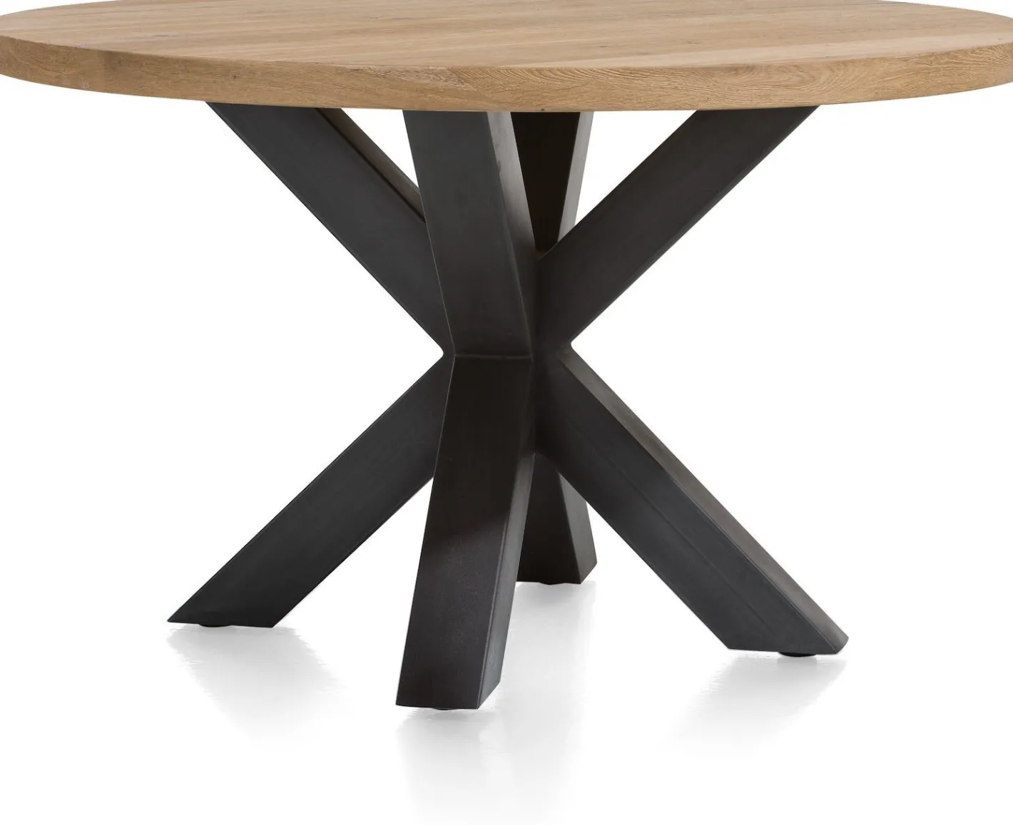 Discount Henders en Hazel Metalox Rond Eettafel Railway Brown