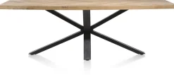 Discount Henders en Hazel Metaluxe Eettafel Railway Brown