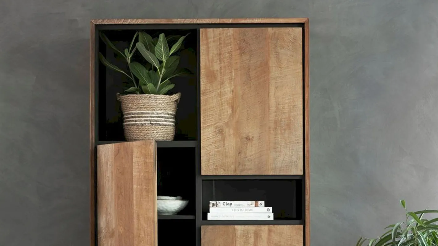 New DTP Home Metropole Boekenkast Naturel
