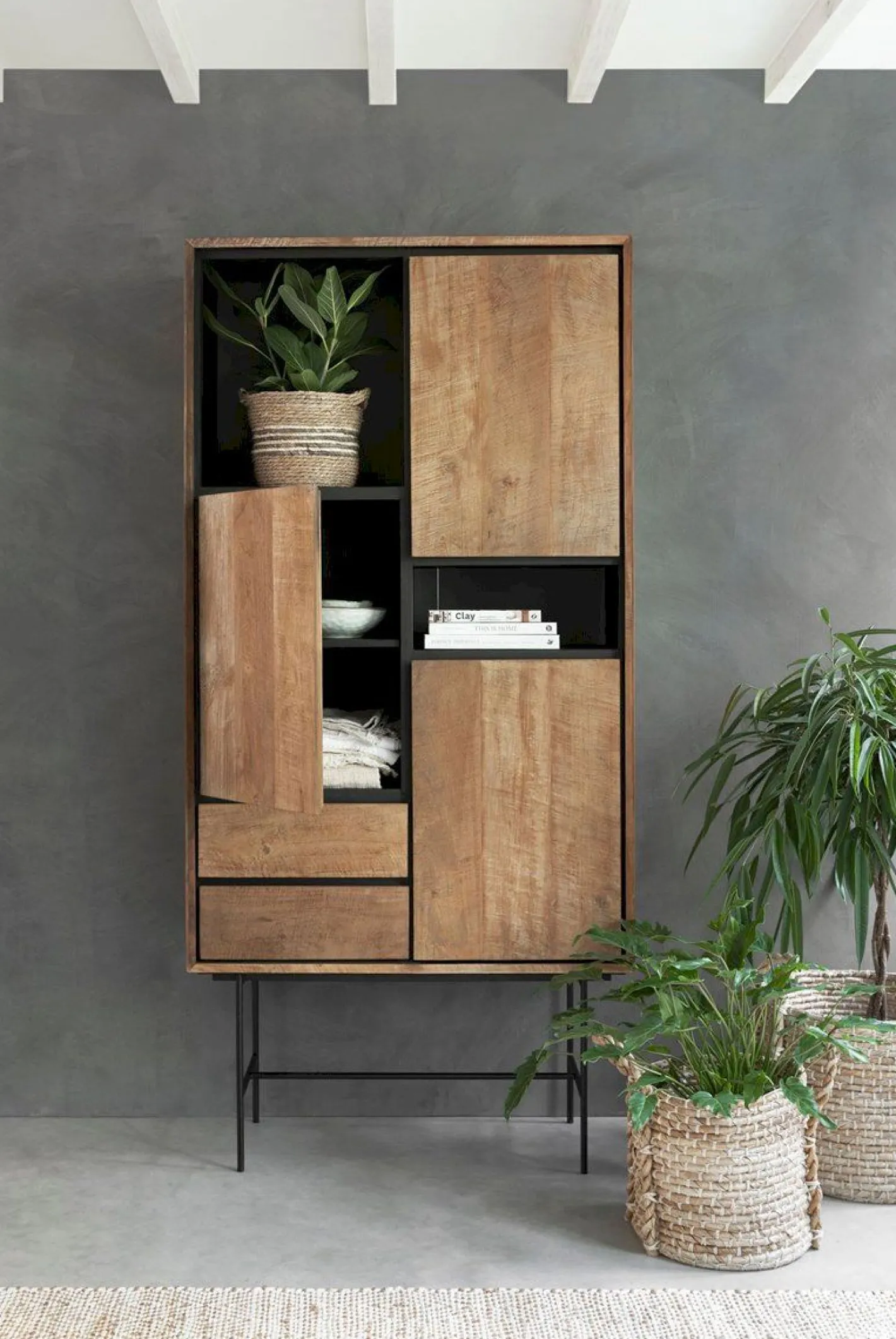 New DTP Home Metropole Boekenkast Naturel