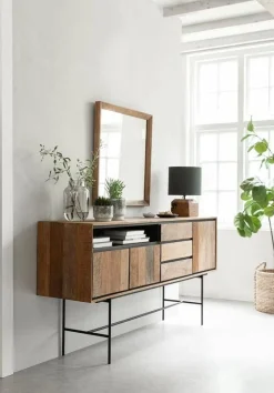 Online DTP Home Metropole Vierkant Spiegel Natural