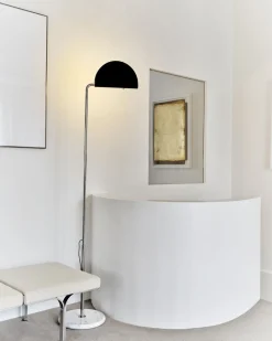 Eijerkamp Collectie Mezzaluna Vloerlamp Zwart