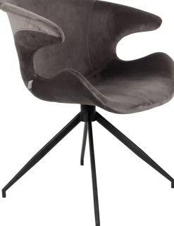 Hot Zuiver Mia (set van 2) Eetkamerstoel Grey