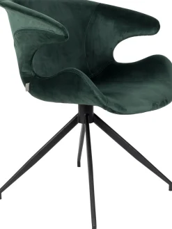 Clearance Zuiver Mia (set van 2) Eetkamerstoel Green