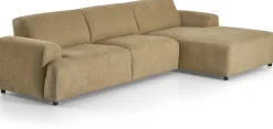 Clearance Montèl Miles Hoekbank 170 Brass