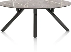 Discount XOOON Minato Ovaal Eettafel Licht Grijs