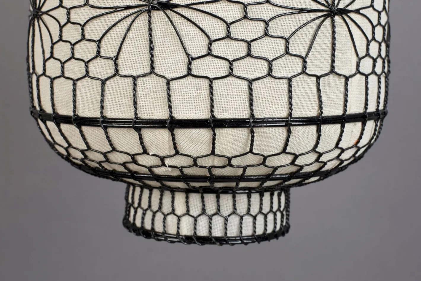 Discount Dutchbone Ming Hanglamp Black, White