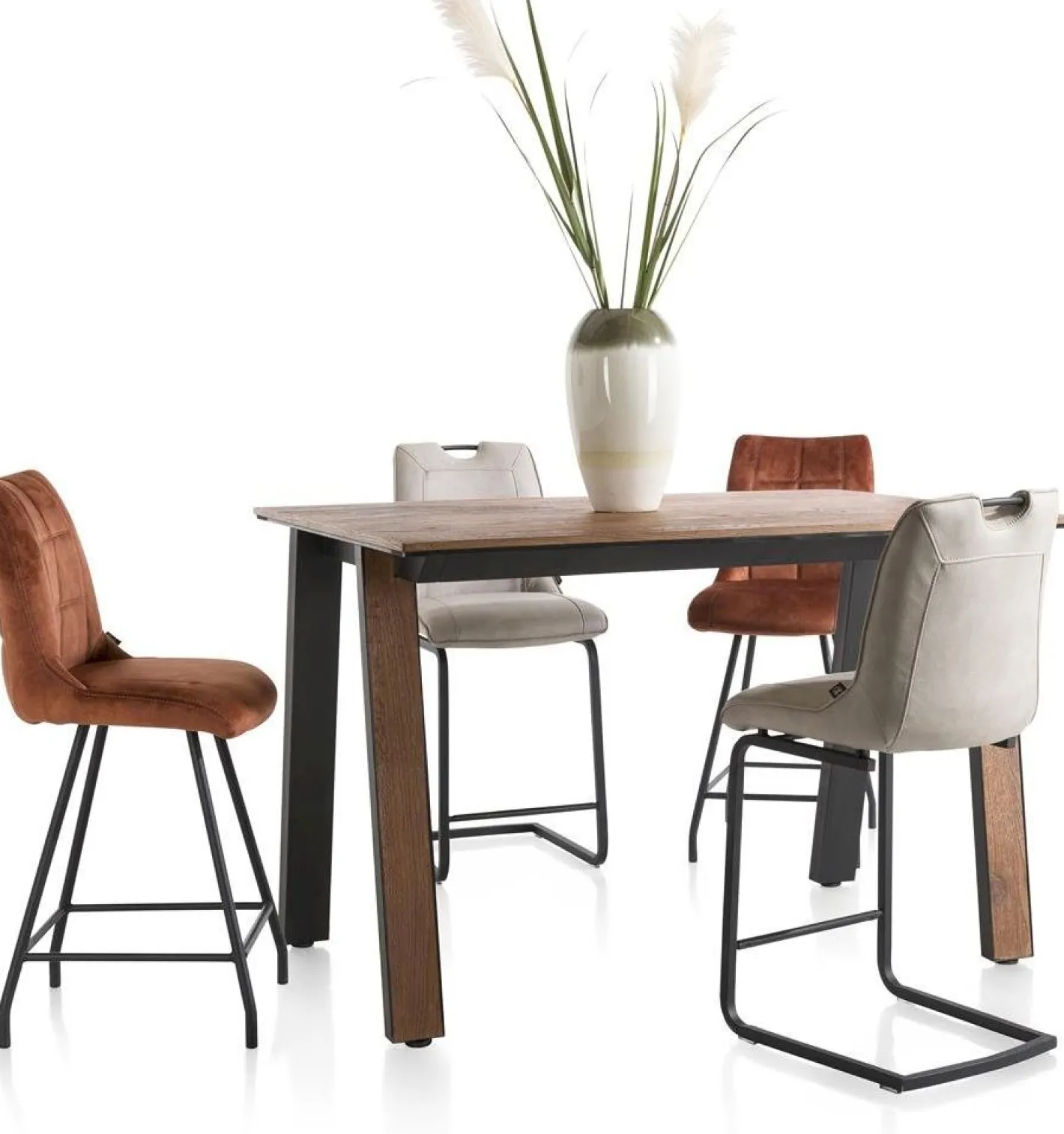 Discount Henders en Hazel Mischa 4-poot Barstoel Koper