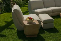 Best Zuiver Mississippi Hocker Beige