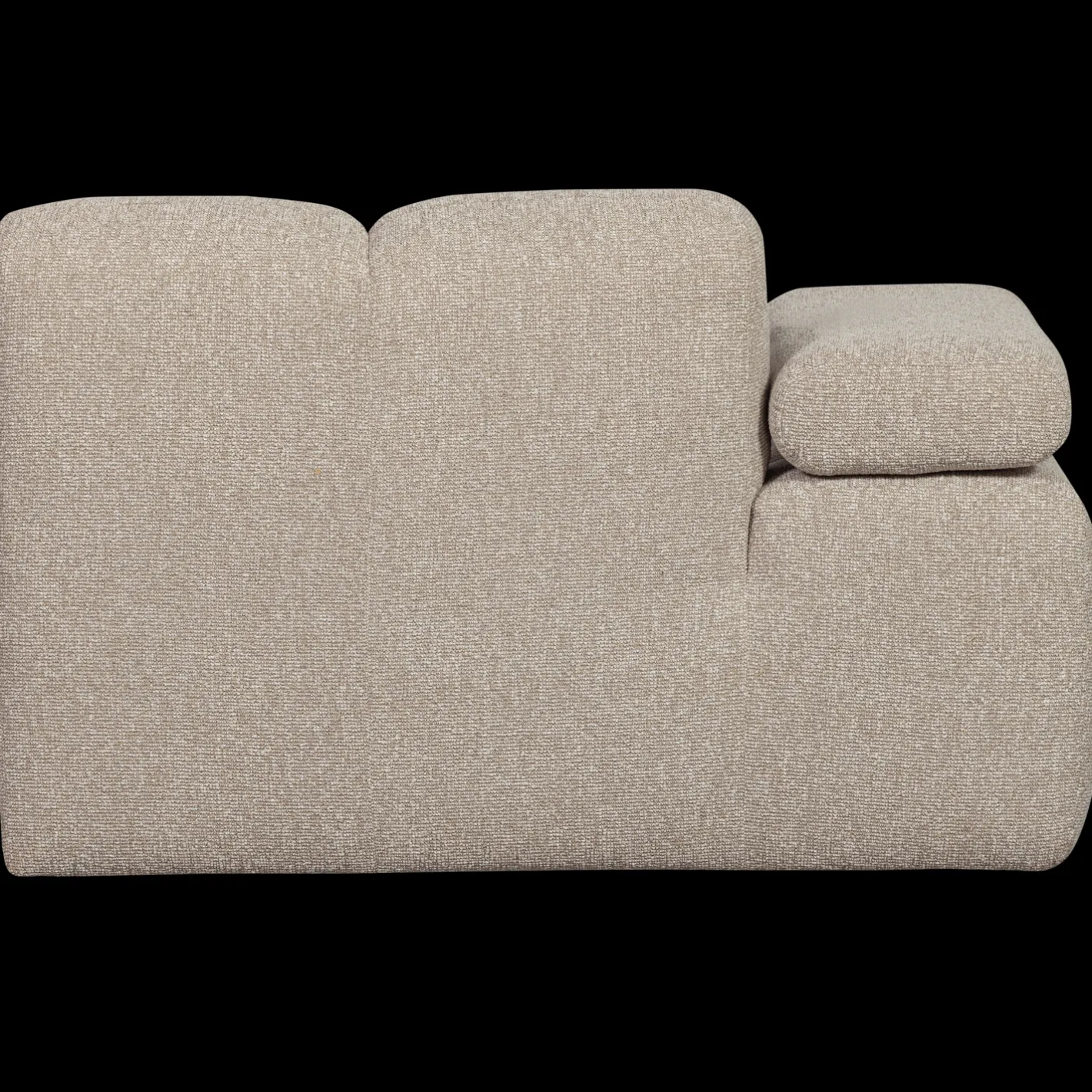 Sale WOOOD Mojo Bouclé Chaise Longue Beige Melange