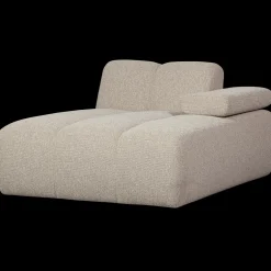 New WOOOD Mojo Bouclé Chaise Longue Beige Melange