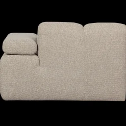 New WOOOD Mojo Bouclé Chaise Longue Beige Melange
