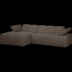 Online WOOOD Mojo Bouclé Chaise Longue Bank Brown Melange