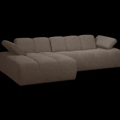 Online WOOOD Mojo Bouclé Chaise Longue Bank Brown Melange