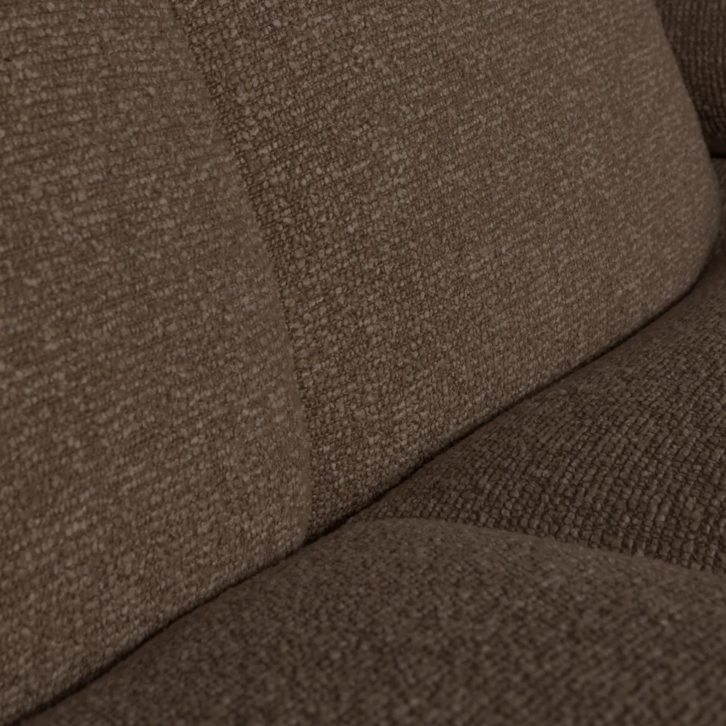Online WOOOD Mojo Bouclé Chaise Longue Bank Brown Melange