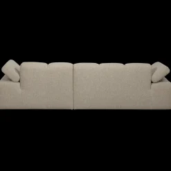 Clearance WOOOD Mojo Bouclé Chaise Longue Bank Beige Melange