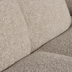 Hot WOOOD Mojo Bouclé Chaise Longue Bank Beige Melange