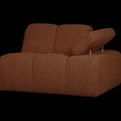 Outlet WOOOD Mojo Bouclé Elementenbank Rust Brown Melange