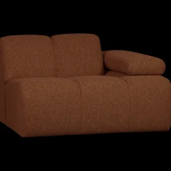 Outlet WOOOD Mojo Bouclé Elementenbank Rust Brown Melange