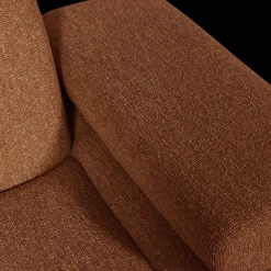 Outlet WOOOD Mojo Bouclé Elementenbank Rust Brown Melange