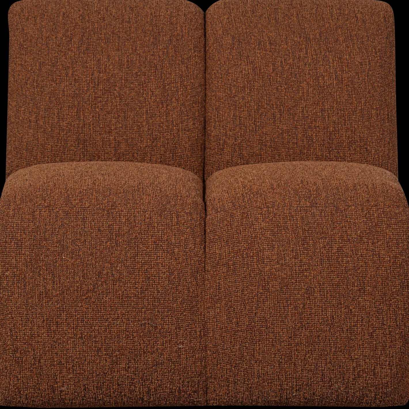 Clearance WOOOD Mojo Bouclé Elementenbank Rust Brown Melange