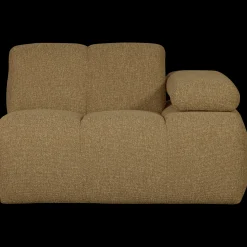 Best WOOOD Mojo Bouclé Elementenbank Yellow, Brown Melange