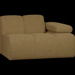 Best WOOOD Mojo Bouclé Elementenbank Yellow, Brown Melange