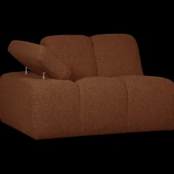 WOOOD Mojo Bouclé Elementenbank Rust Brown Melange