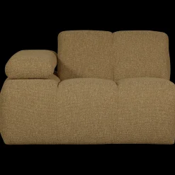 Clearance WOOOD Mojo Bouclé Elementenbank Yellow, Brown Melange